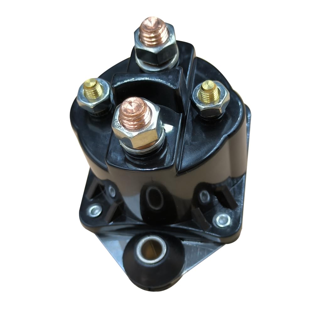 Starter Solenoid Compatible with Force Marine 40 50 75 90 120 96-99 Magneto Ignition by Part Numbers 89-817109A1 89-817109A2 89-817109A3 18-5834