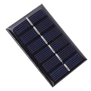 3Pcs 100MA 0.3W 3V Small Solar Panel, 2.6x1.9 Inch Portable Polysilicon Solar Panel Charging Power Board Charger for Small Power Appliances