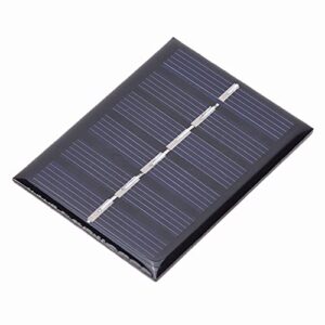 3Pcs 100MA 0.3W 3V Small Solar Panel, 2.6x1.9 Inch Portable Polysilicon Solar Panel Charging Power Board Charger for Small Power Appliances