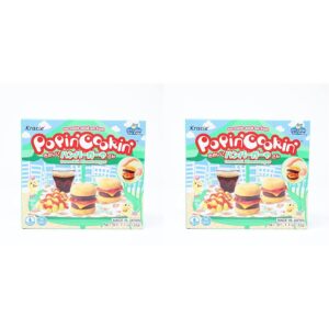 kracie popin' cookin' diy candy hamburger kit (pack of 2)