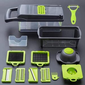 Mandoline 12 In 1 Food Fruit Onion Potatoes Peeler Slicer Vegetable Cutter Manual Vegetable Chopper