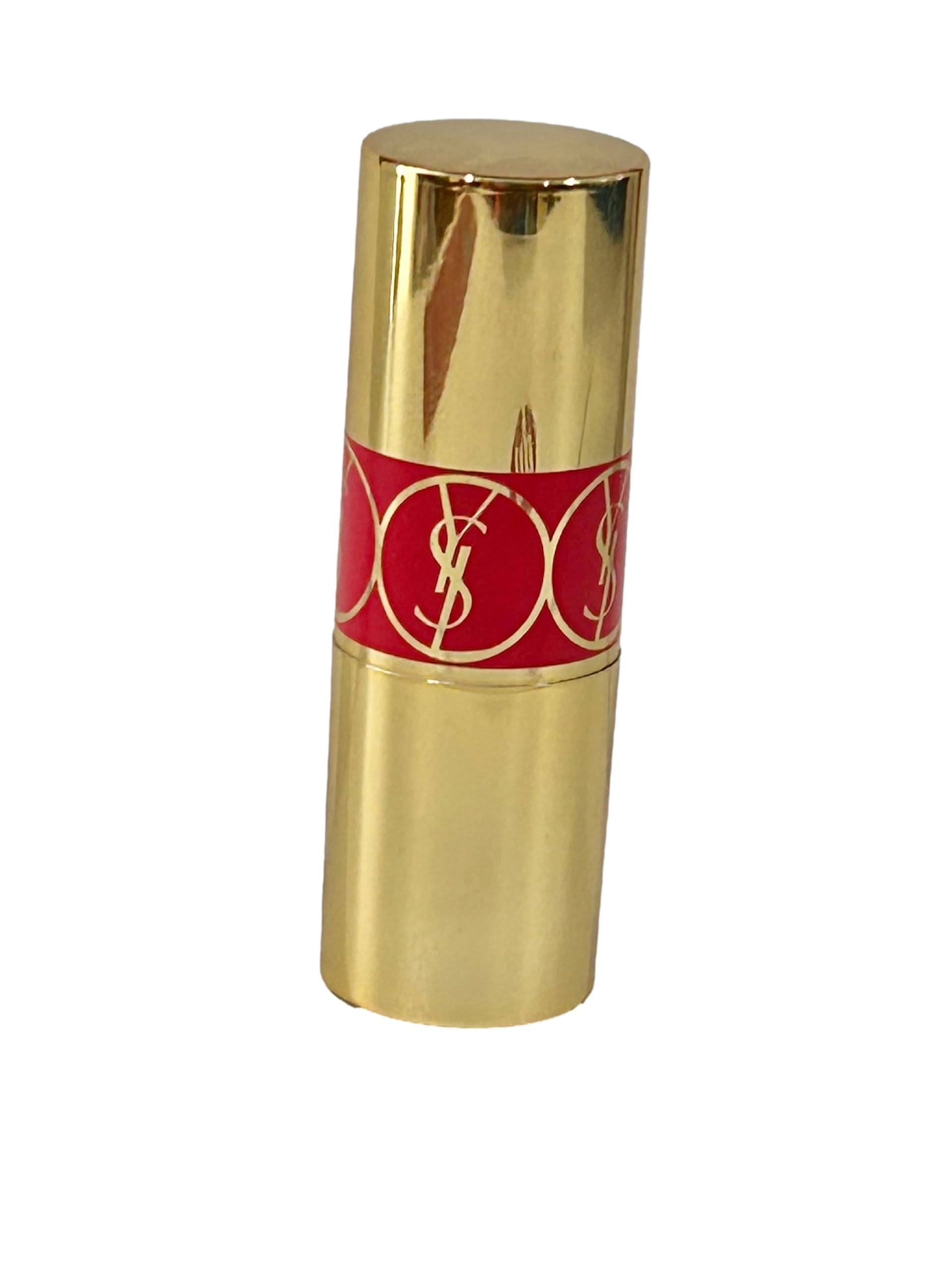 YVES SAINT LAURENT Rouge Volupte Shine Lipstick Balm # 45 Red RougeTuxedo MINI/SMALL/SAMPLE SIZE/TRAVEL SIZE