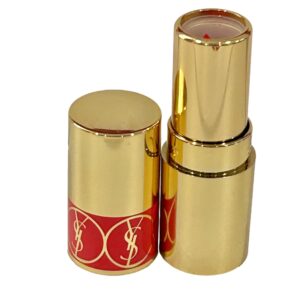 YVES SAINT LAURENT Rouge Volupte Shine Lipstick Balm # 45 Red RougeTuxedo MINI/SMALL/SAMPLE SIZE/TRAVEL SIZE