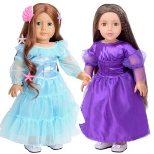 sweet dolly halloween doll clothes princess ariel vanessa costume mermaid doll clothes for 18 inch doll