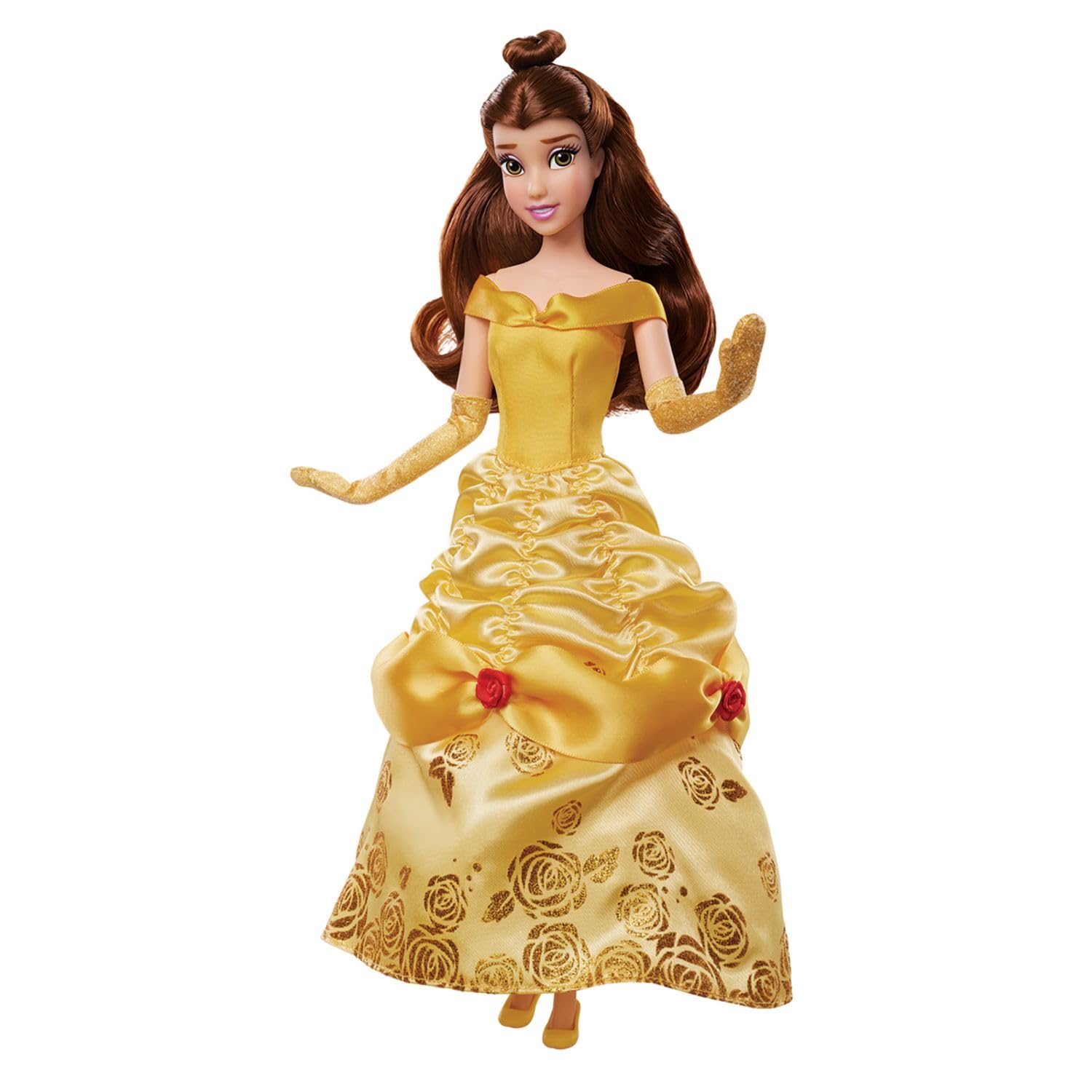 Disney Store Official Belle Story Doll, Beauty and The Beast, 11 Inches, Fully Posable Toy in Glittering Outfit - Suitable for Ages 3+ Toy Figure?