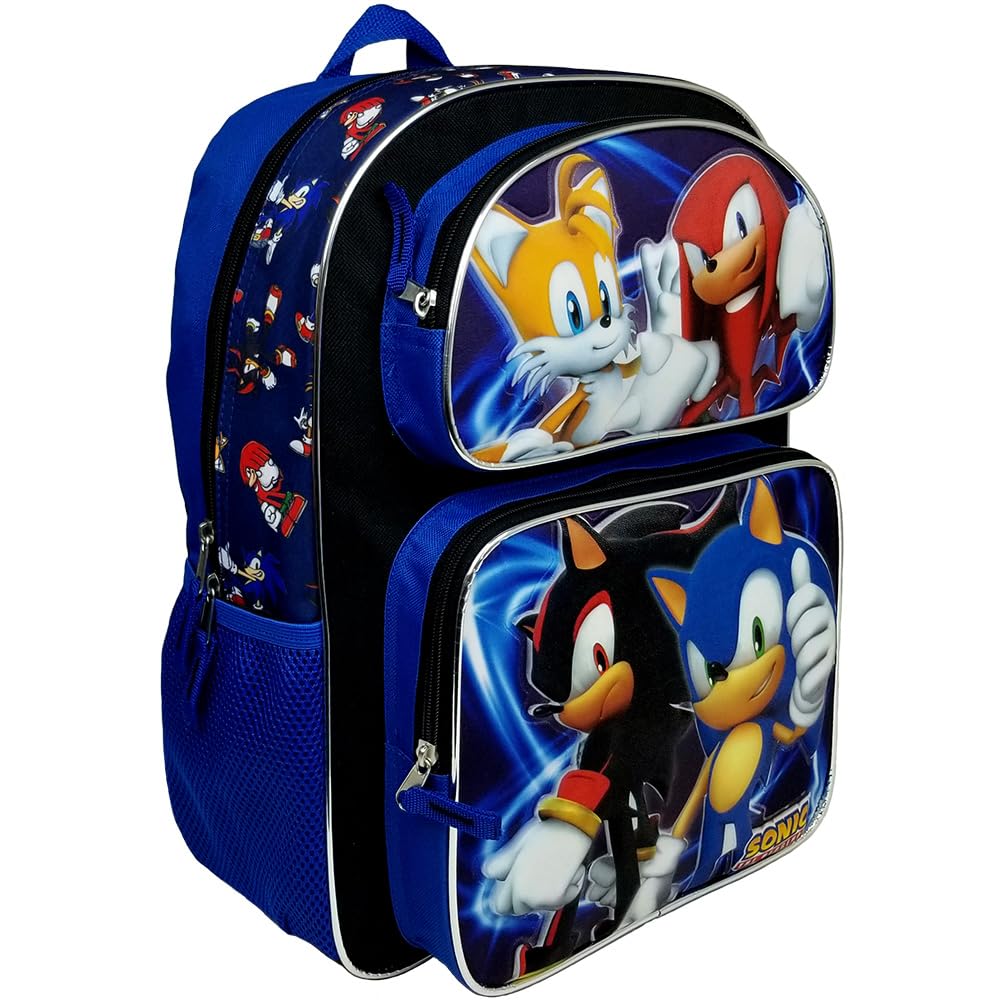 Sonic The Hedgehog Power-Packed Large Backpack #SH57787