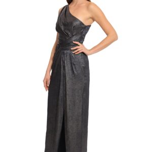 Maggy London Women's Holiday Sequin Dress Event Occasion Cocktail Party Guest of, Navy/Silver