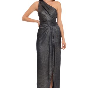 Maggy London Women's Holiday Sequin Dress Event Occasion Cocktail Party Guest of, Navy/Silver