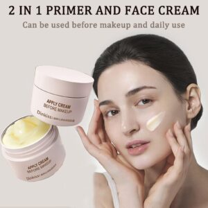 Power Grip Moisturizing Primer,Primer Foundation Base Face Makeup Smoothing Firming Skin Hydrating Moisturizing Hiding Pores Natural Gentle Ingredients