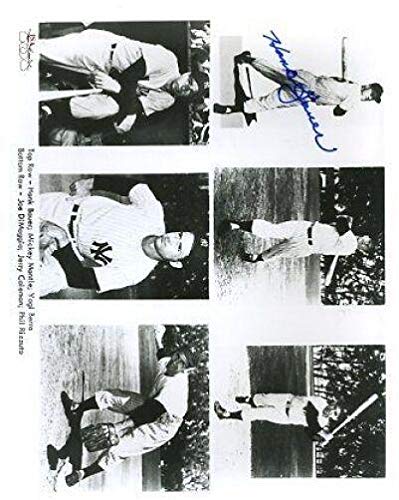 Hank Bauer Yankees Signed Jsa Cert Sticker 8x10 Photo Autograph Authentic - Autographed MLB Photos