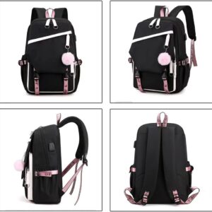 RUILIHIAO Fashionable Cool Cartoon Laptop Backpack Lightweight Bags School Bag Multiple Pockets Outdoor Travel Bookbag