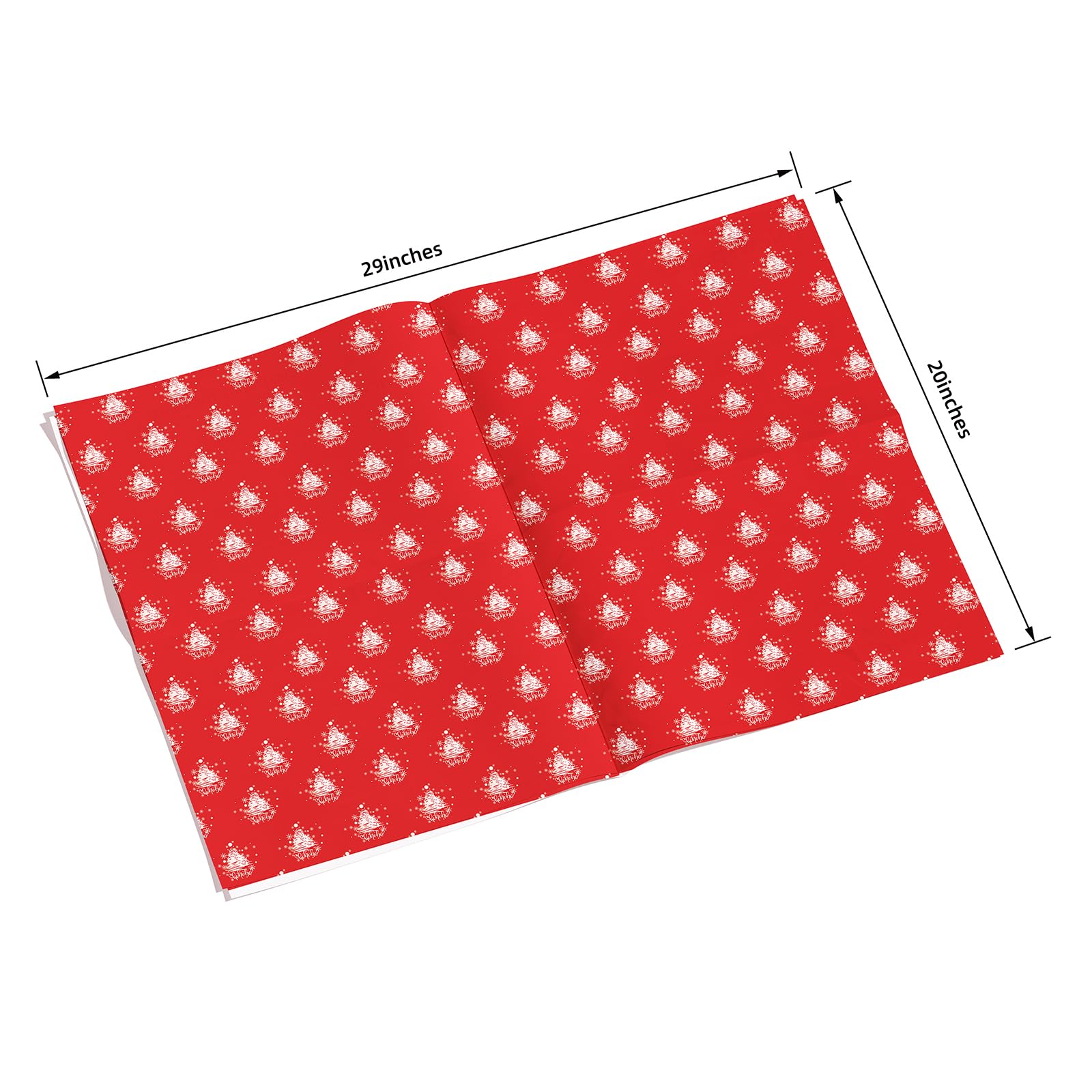 Ulmasinn Christmas Wrapping Paper for Kids Girls Boys,Pink Red Green With Cute Santa Claus, Christmas Tree Candy Cookies and Merry Christmas, Flat 8 Sheets 20 X 29 Inches Per Sheet