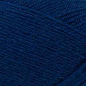 Lion Brand Yarn Wool-Ease Recycled, Yarn for Crochet, Royal Blue, 1 Pack