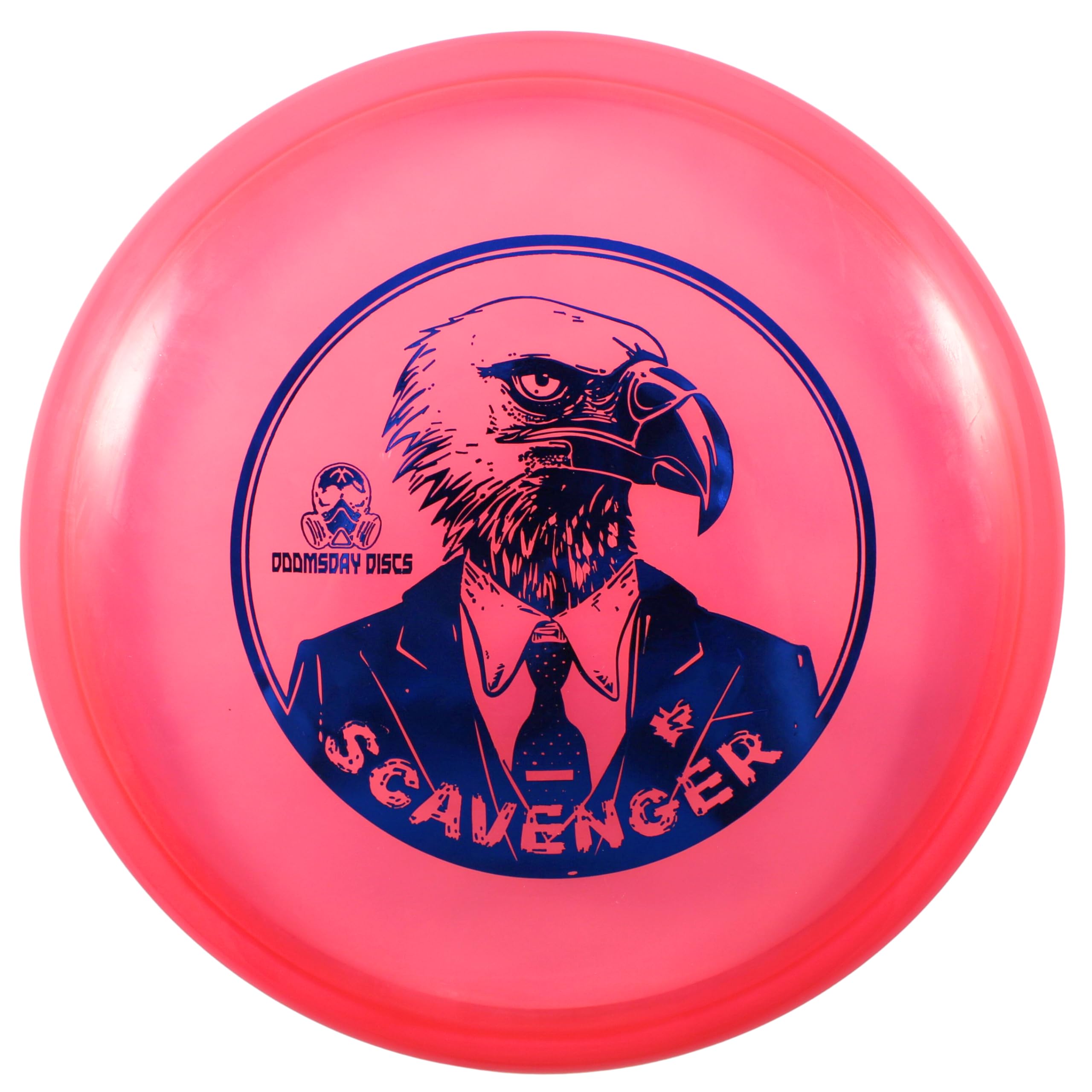 DOOMSDAY DISCS Scavenger All-Purpose Midrange | Premium Plastic Disc Golf Disc for All Players (Pink)