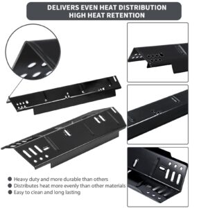 DGH474CRP Heat Tent 5 Burner Grill Replacement Parts for Dyna Glo Grill Heat Shield 70-02-411 70-02-412 Dynaglo Burner Tube DGH485CRP DGH485CRP-D DGH483CRP DGH474CRP-D DGH474CRN-D Dyna-Glo Grill Parts