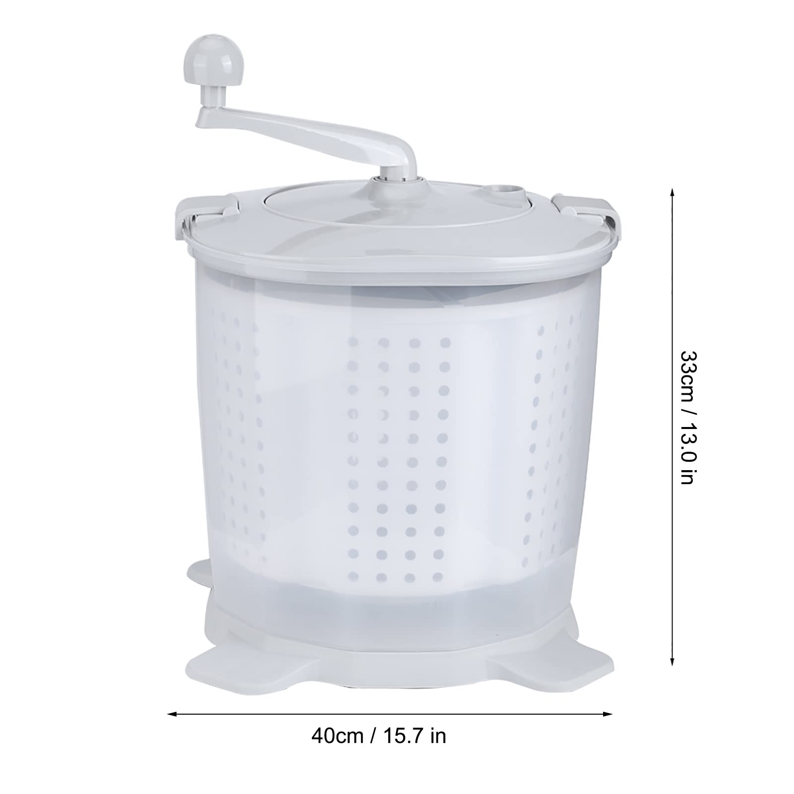 Portable Washing Machine, Mini Washing Machine, ABS Manual Washing Machine, Mini Washer Hand Washing Machine Small Washer Machine for Apartment, Laundry, Camping, Dormitory