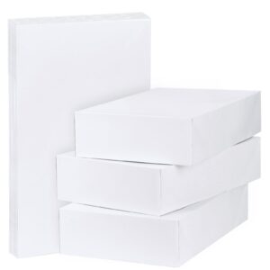 moretoes 12 pack 14.25 x 9.5 x 2 gift boxes with lids (shirt boxes bulk for wrapping gifts) for christmas presents, holidays, birthdays