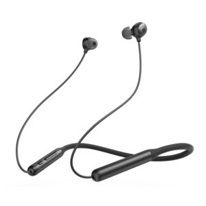 soundcore by anker life u2i wireless neckband headphones, 10mm drivers with bassup technology, 22h playtime, ai-enhanced calls, foldable and lightweight, ipx5 water-resistant, secure fit, bluetooth 5