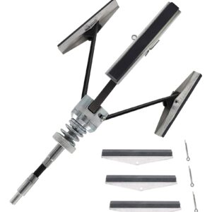 EADUTY Engine Cylinder Hone Tool 2"-7" Diameter Adjustable Deglazer Kit with 3-Piece 4" Long Stones 220 Grit