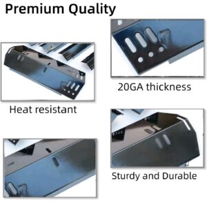 GOKOTASA Grill Heat Plate Replacement for Dyna-Glo DGH485CRP,DGH474CRP, Heat Plates for Dyna-Glo 4 Burner Grill, Porcelain Steel Heat Plate, 5 Pack