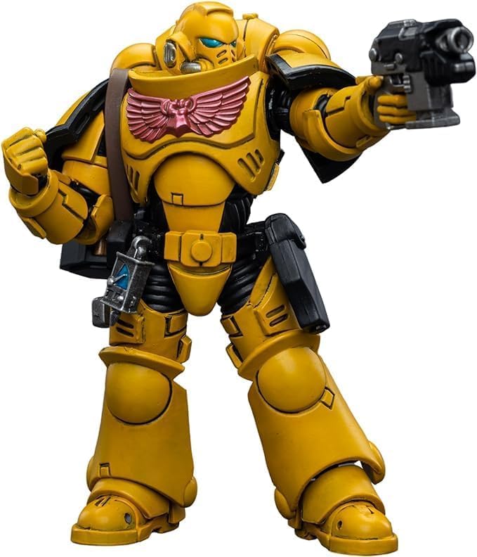 JOYTOY 1/18 Warhammer 40,000 4inch Action Figure Imperial Fists Intercessors Collection Model