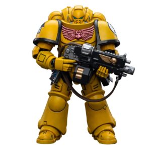 JOYTOY 1/18 Warhammer 40,000 4inch Action Figure Imperial Fists Intercessors Collection Model