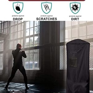 Free Standing Punching Bag Cover Outdoor Waterproof, GS Alderaul Large Standing Boxing Bag Cover Outdoor Waterproof, Standing Heavy Bag Cover for Punching Bag, Kickboxing Bag, and more