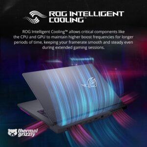 Asus 2023 ROG Strix G17 17.3” QHD 240Hz Gaming Laptop, AMD Ryzen 9-7845HX, NVIDIA GeForce RTX 4060, 32GB DDR5, 1TB PCIe SSD, RGB Backlit Keyboard, Wi-Fi 6E, Win 11 Home, Gray, 32GB Snowbell USB Card