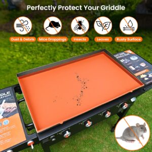 Blackstone Silicone Griddle Mat for Blackstone 36 Inch Griddle, Heavy Duty Food Grade Silicone Griddle Top Cover, Upgraded Reusable Griddle Mat Full Fit Protect Outdoor from Insects Rust Debris