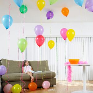 200 PCS Balloons Assorted Color 5 inch Rainbow Latex Balloons Set for Birthday Party Graduation Baby Shower Wedding Holiday Balloon Arch Kit Decoration