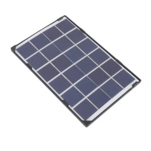 Solar Panel Charging Panel Battery Board Mobile Phone Usb Charging Boards Solar Bank Silicon Monocrystalline with Mini 6W 5V for Charger Charger Power Battery Charger Solar