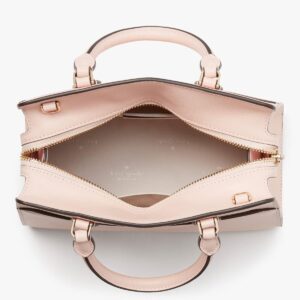 Kate Spade New York Madison Small Satchel Handbag Crossbody (Conch Pink)