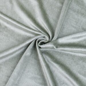 david angie stretch velvet fabric polyester spandex fabric by the yard,ideal for sewing costumes craft of diy by apparel,tables, curtains & sofa for home decoration (light green)