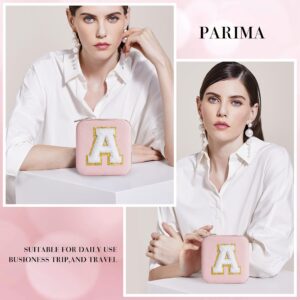 Parima Birthday Gifts for Women -2 Pieces Travel Jewelry Case Set, Travel Gifts Friend Gifts for Women Personalized Gifts Unique Gifts Christmas Gifts for Women Personalized Jewelry Boxes for Women