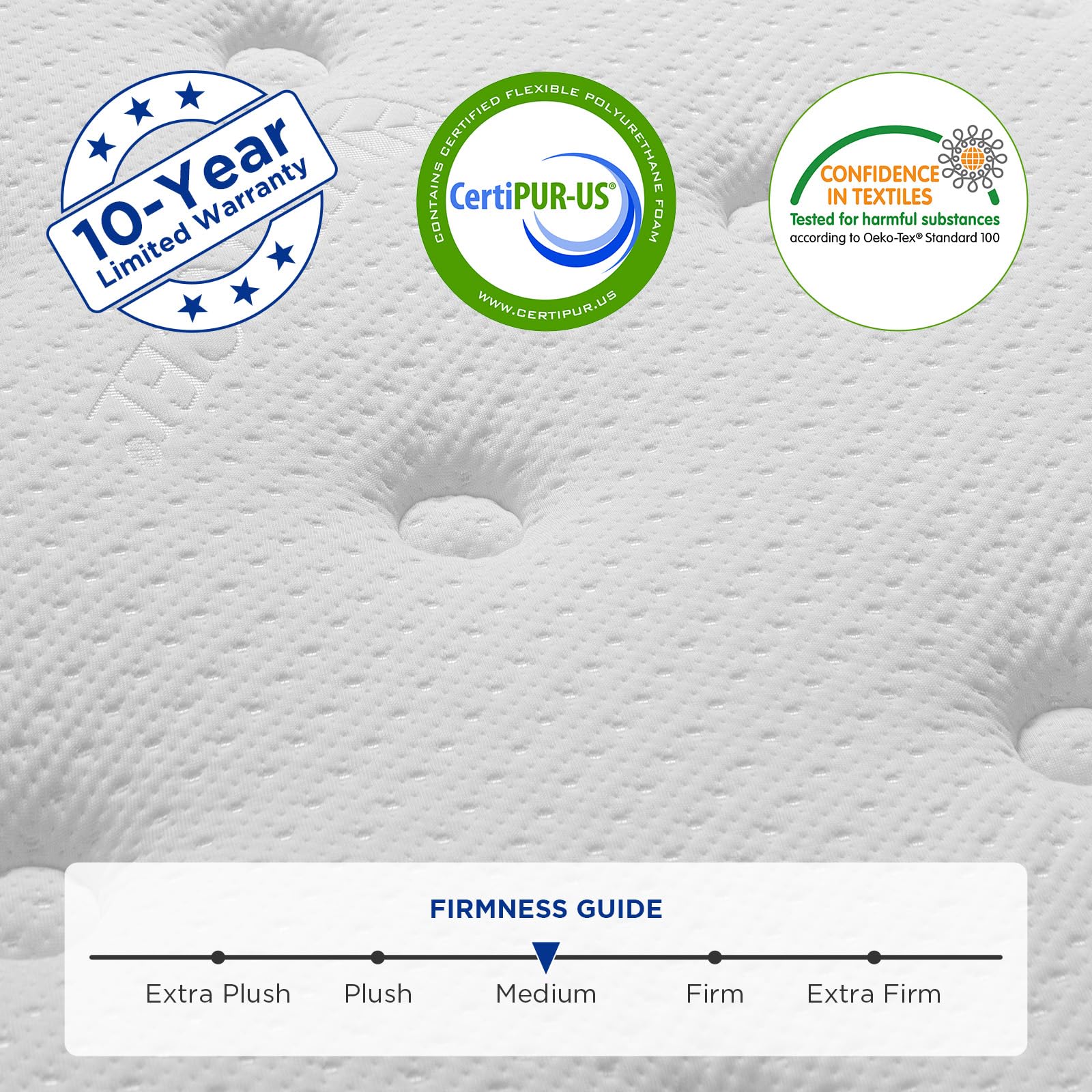 Mubulily Queen Mattress,10 Inch Hybrid Mattress in a Box with Gel Memory Foam Mattress,Individually Wrapped Pocket Coils Innerspring Mattress,Pressure Relief,Back Pain Relief,CertiPUR-US.