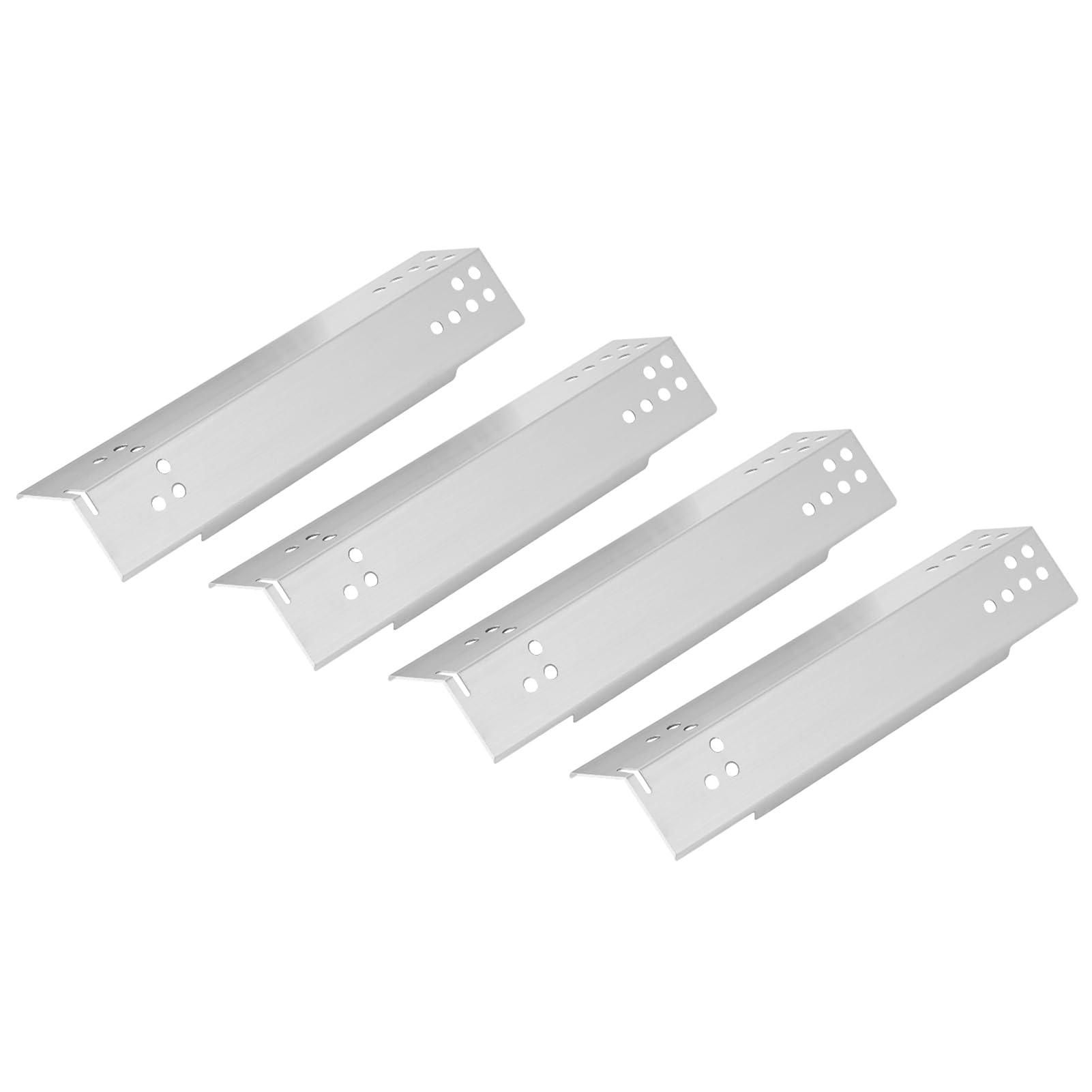 70-02-411 Heat Plates Replacement for Dyna Glo Grill Replacement Parts DGH474CRP DGX440SGP DGH474CRP-D 4 / 5 Burner Grill Parts DGH485CRP DGH485CRP-D DGF481CRP Stainless Steel Heat Shield Heat Tents