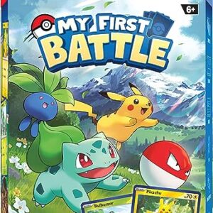 Pokémon TCG: My First Battle—Pikachu and Bulbasaur (2 Ready-to-Play Mini Decks & Accessories)