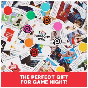 Spin Master Games Tag Someone Who - The Online Phenomenon, Now A Hilarious Party Game for Friends, Family, College, Birthdays & More, for Adults 18+