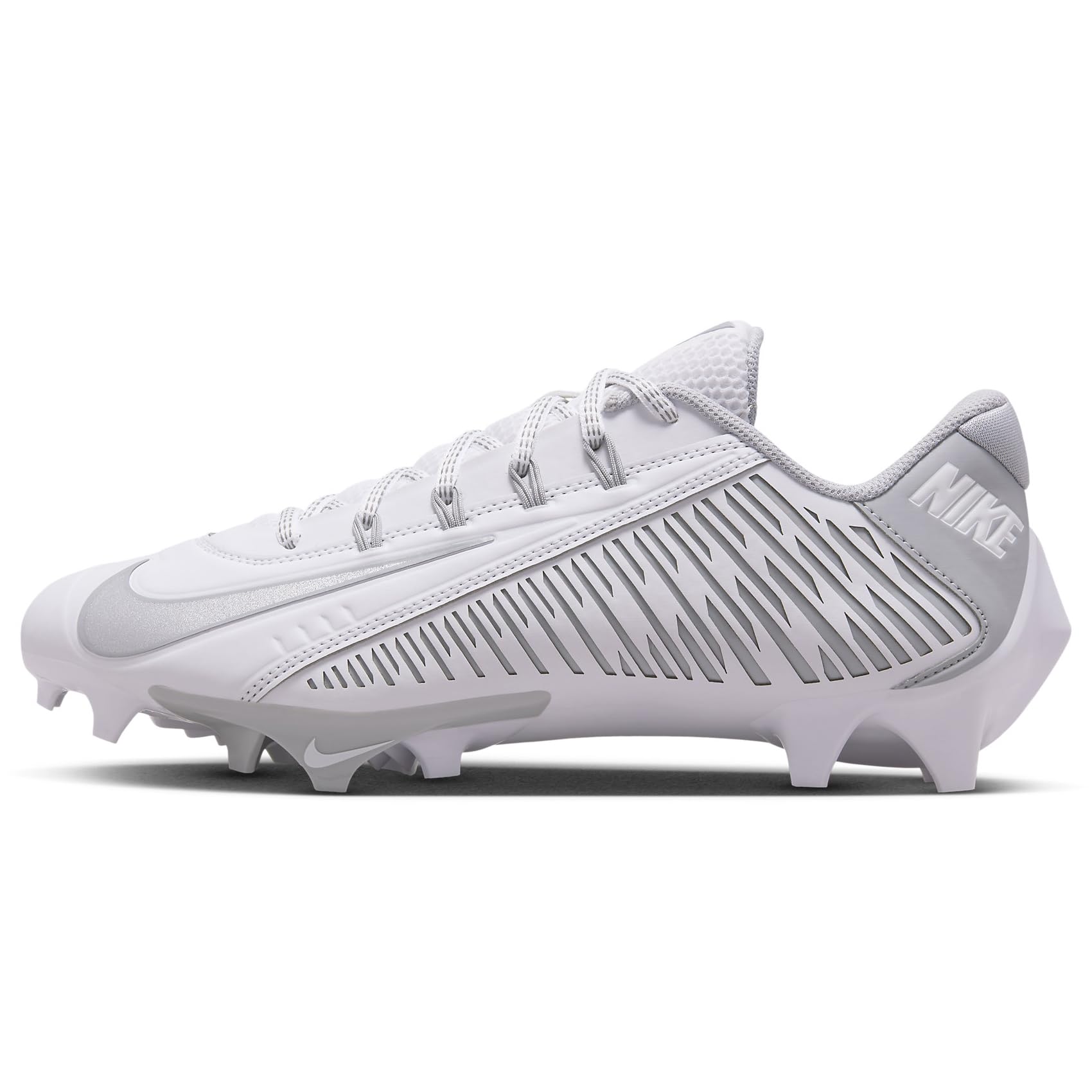 Nike Vapor Edge Pro 360 2 Men's Football Cleats White/Metallic Silver-360 VC DO6294-100 10.5