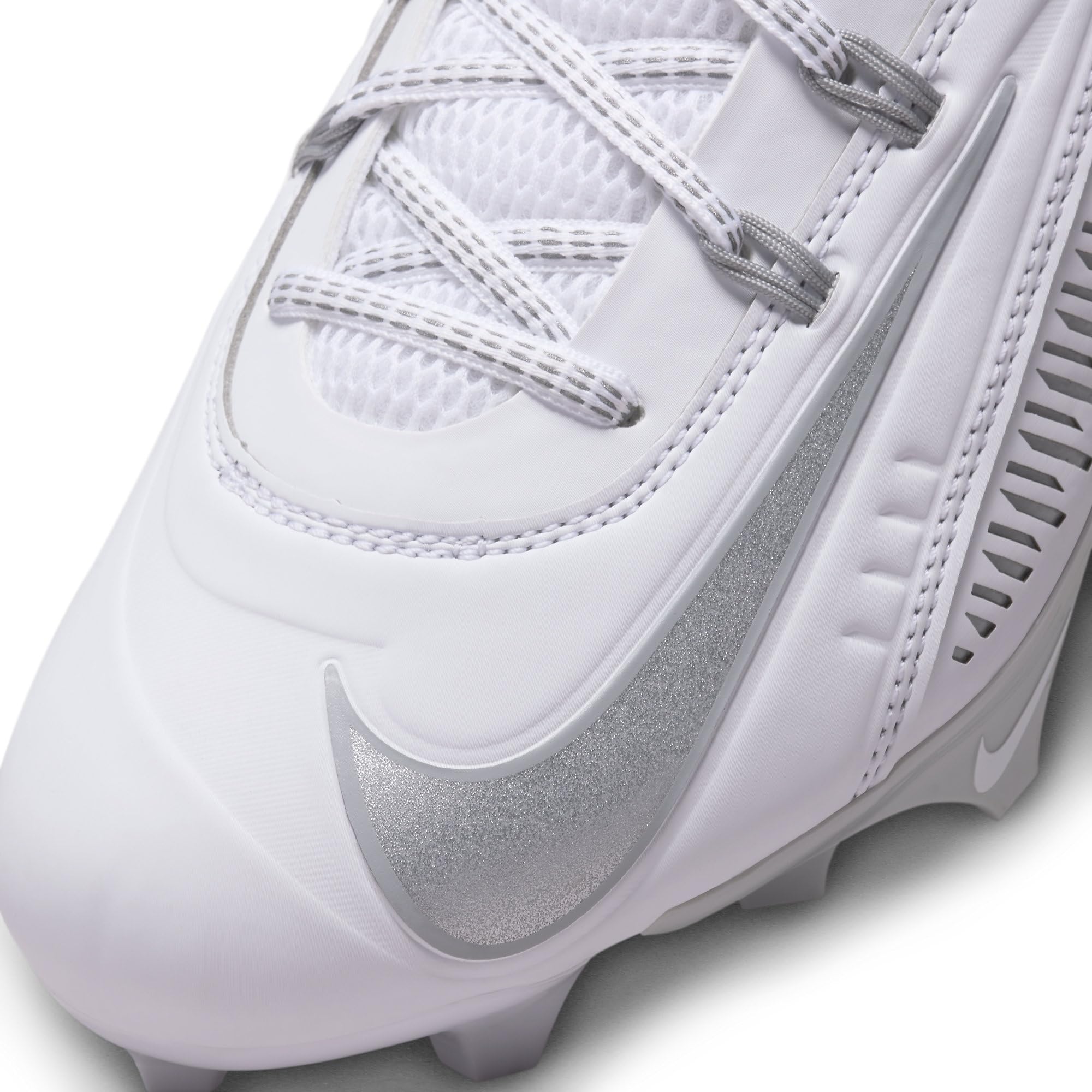 Nike Vapor Edge Pro 360 2 Men's Football Cleats White/Metallic Silver-360 VC DO6294-100 10.5