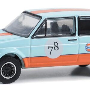 Greenlight 41135-D Gulf Oil Special Edition Series 1-1974 Veedub Golf GTI Widebody #78 1/64 Scale