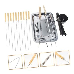 1 Set Picnic Barbecue Tools Bbq Accessories Griddle Accessories Kit Outdoor Bbq Tools Bbq Tools Kit Camping Grill Utensils Grill Utensils Kit Outdoor Grill Tools Barbecue Supply