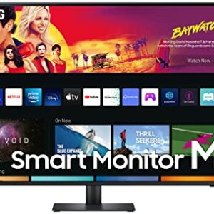 Samsung LS43BM702UNXZA-RB 43" M70B 3840x2160 60Hz UHD Smart Monitor Black - Certified Refurbished