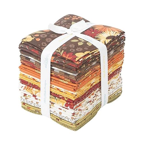 Riley Blake Fall’s in Town Fabric by Sandy Gervais, Premium Quilting Fabric, Perfect for Quilting, Crafting, Sewing Projects and More… (Fall’S in Town Fat Quarter)