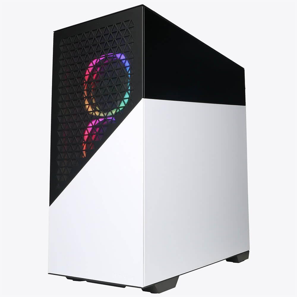 CyberpowerPC Gamer Master Gaming Desktop Computer, AMD Ryzen 7 7700 3.8GHz, 16GB RAM, 2TB SSD, NVIDIA GeForce RTX 4060 8GB, Windows 11 Home, White