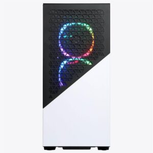 CyberpowerPC Gamer Master Gaming Desktop Computer, AMD Ryzen 7 7700 3.8GHz, 16GB RAM, 2TB SSD, NVIDIA GeForce RTX 4060 8GB, Windows 11 Home, White