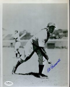 tot pressnell brooklyn dodgers signed jsa sticker 8x10 photo authentic autograph - autographed mlb photos