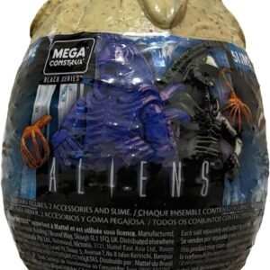 Mega Construx Aliens Xenomorph Eggs Blind Figures from Series 2 Black Series (Pack of 3)