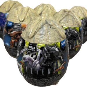 Mega Construx Aliens Xenomorph Eggs Blind Figures from Series 2 Black Series (Pack of 3)