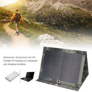 Folding Solar Charging Panel Foldable Panel Portable Solar Charger Panel 21W Lightweight Portable Space Saving Chargingadapter